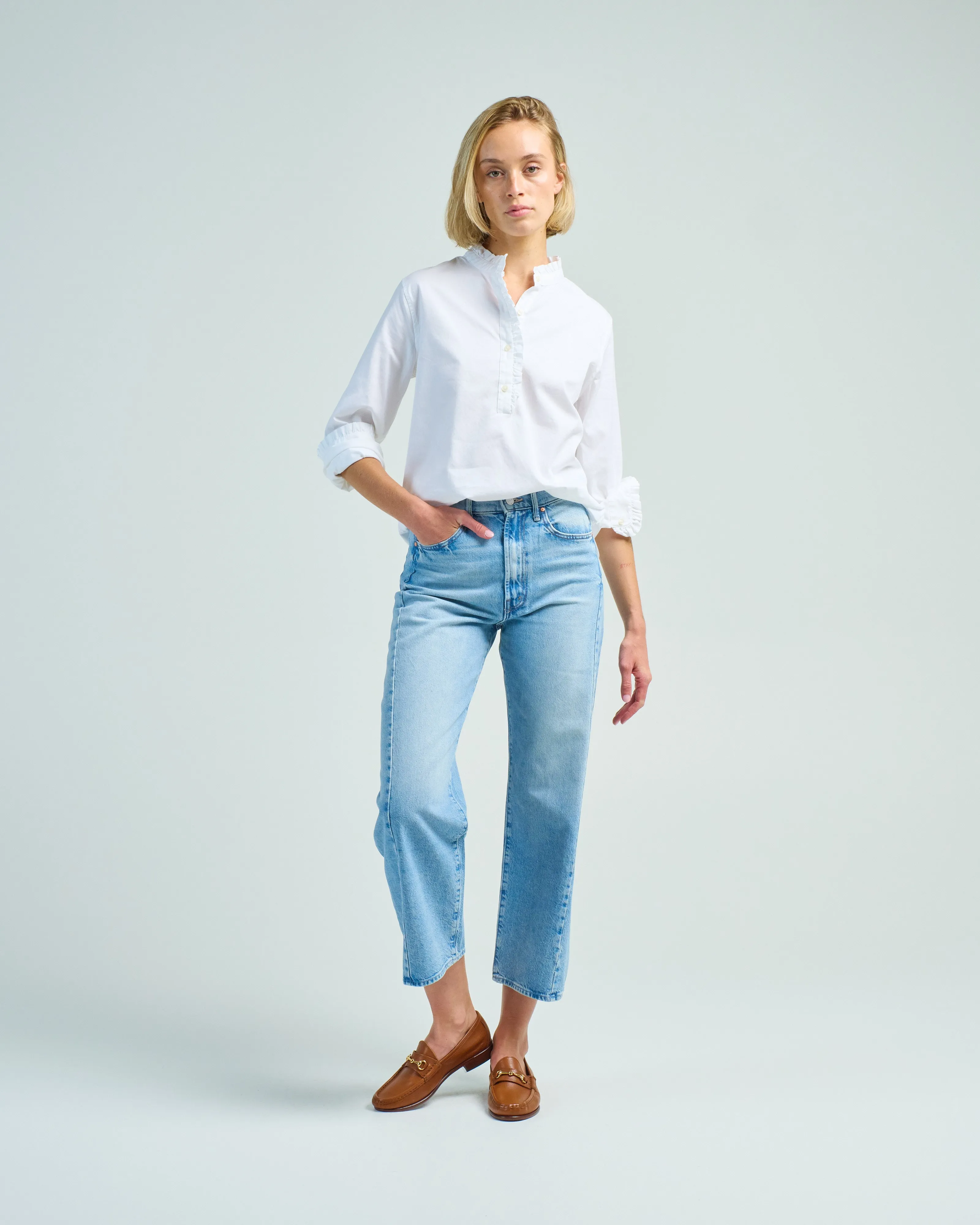 breezy blouse