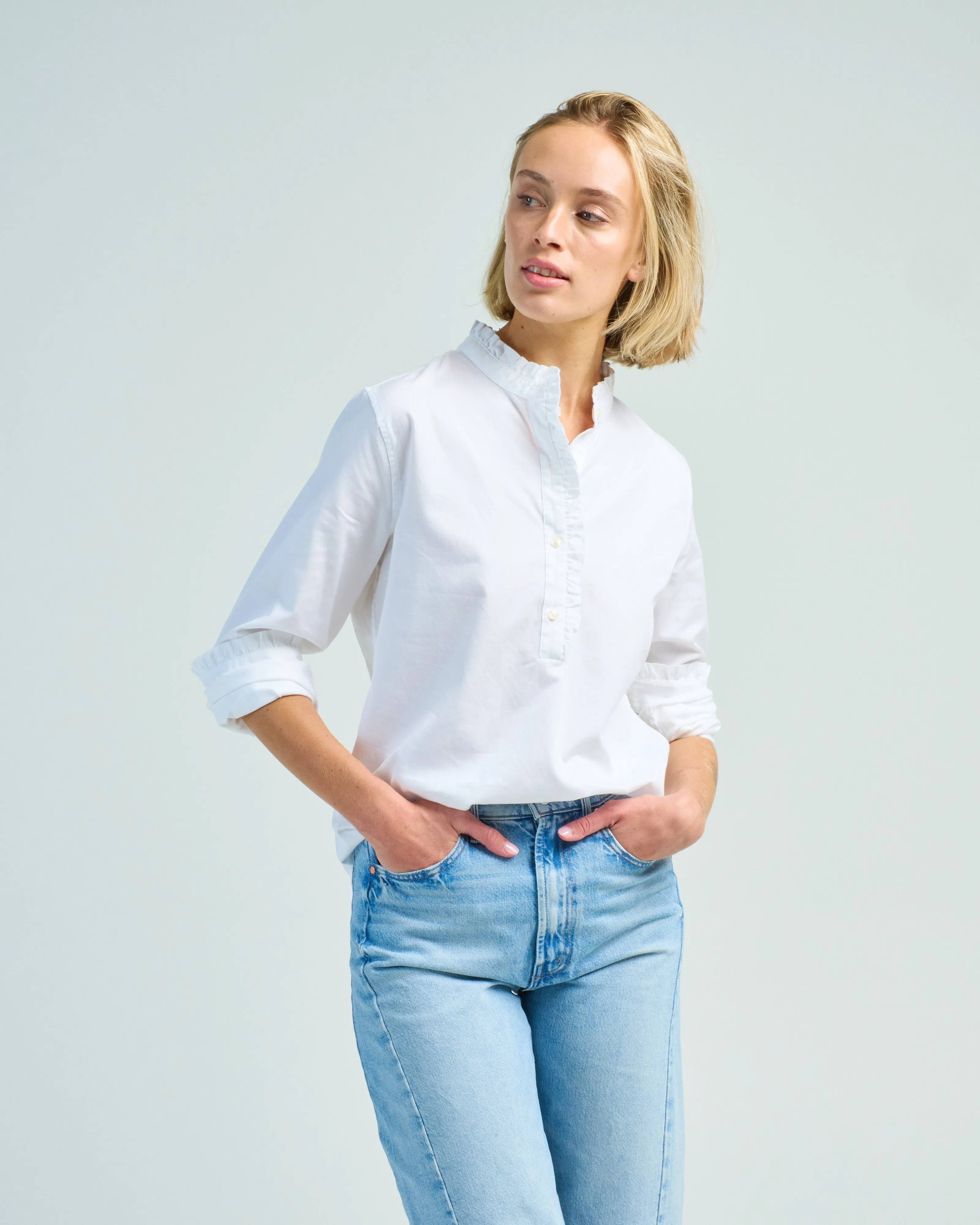 breezy blouse