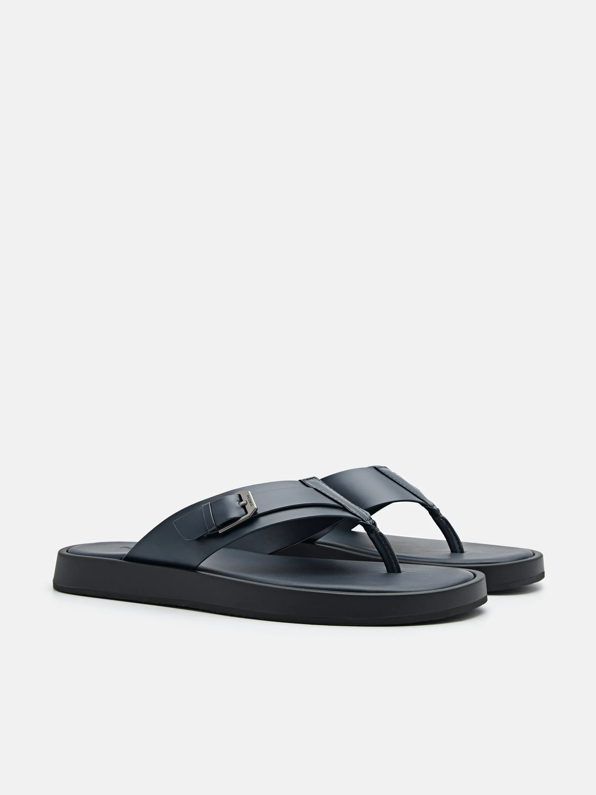 Buckle Thong Sandals