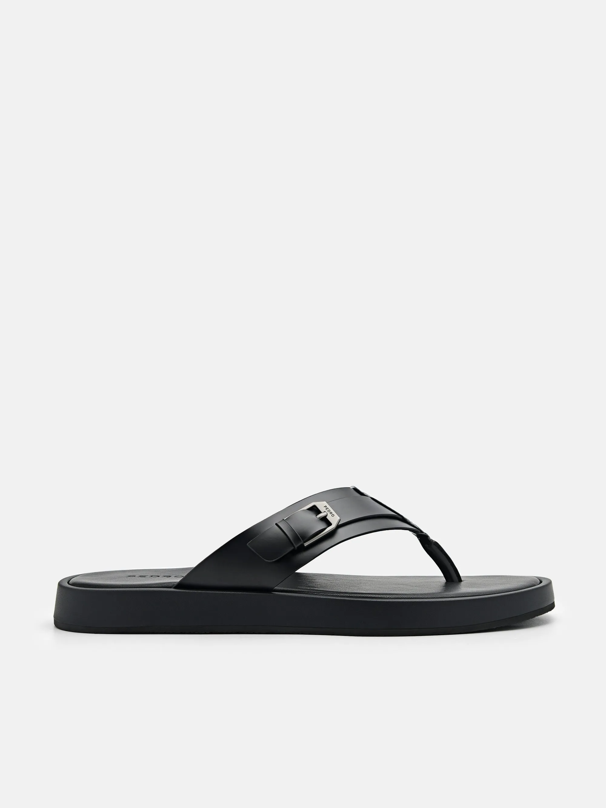 Buckle Thong Sandals