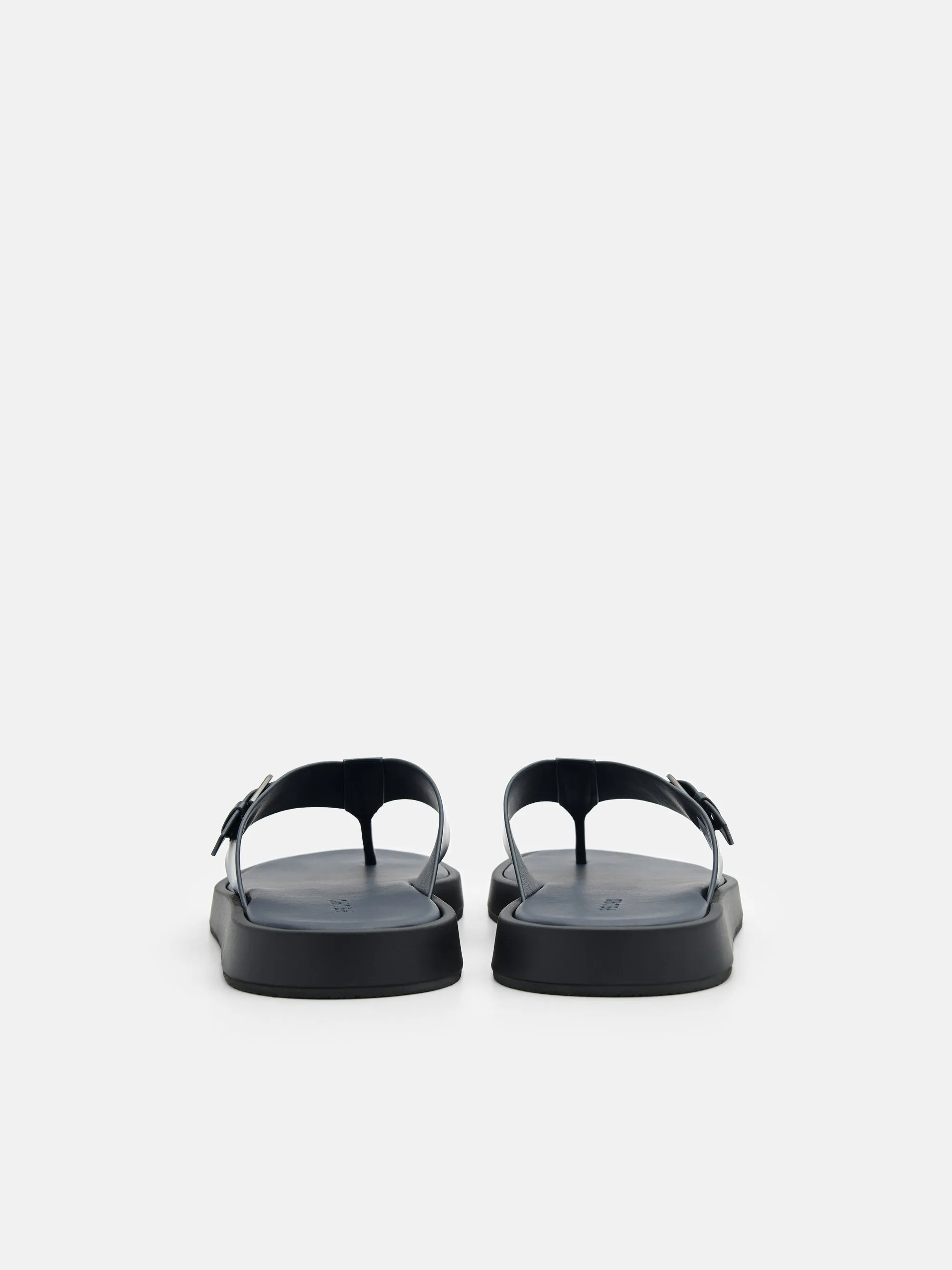 Buckle Thong Sandals