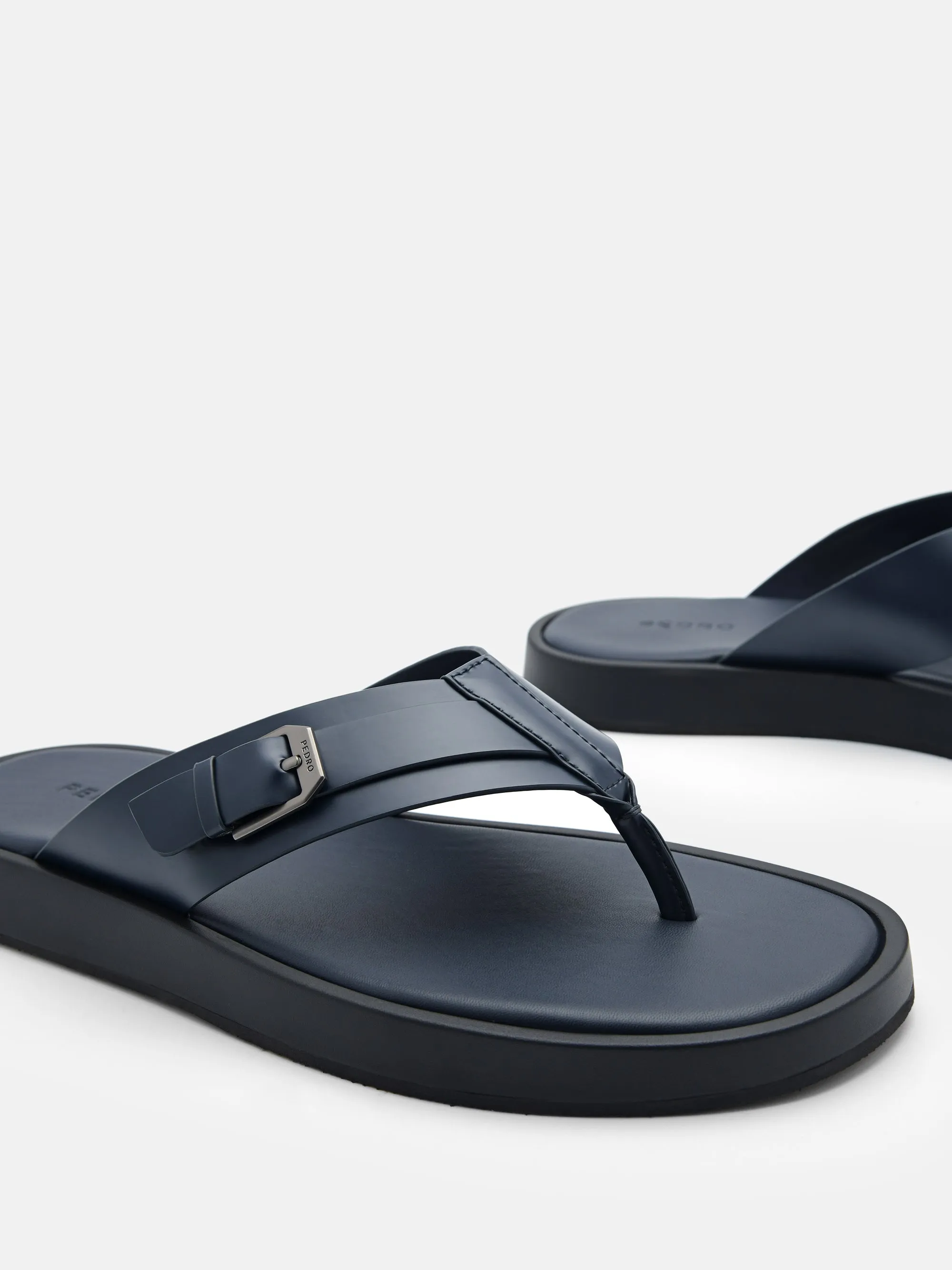 Buckle Thong Sandals