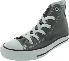 Converse Kids' Chuck Taylor All Star Canvas High Top Sneaker Charcoal, 11