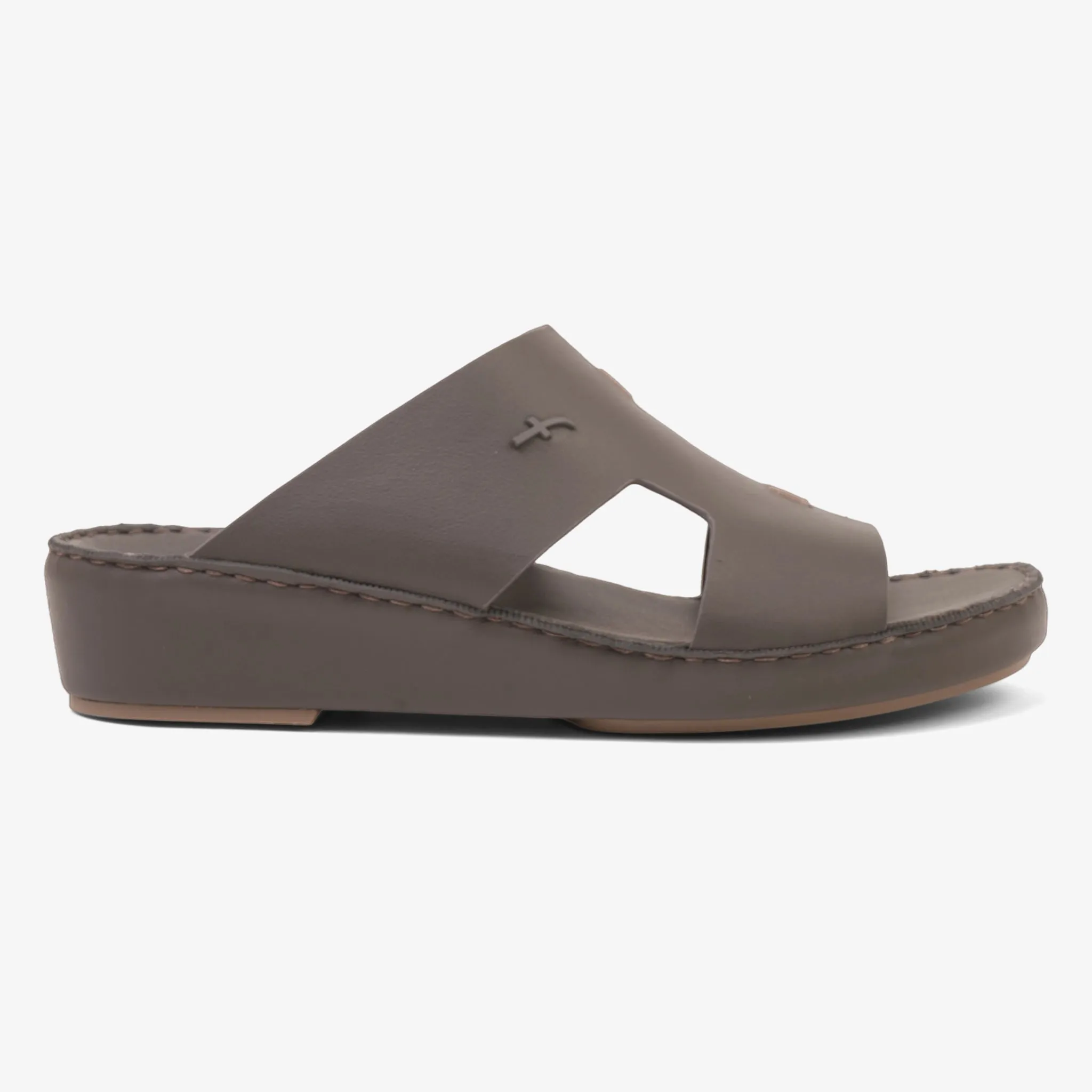 FARADA MATTE MODERN LEATHER MENS SANDALS BAT