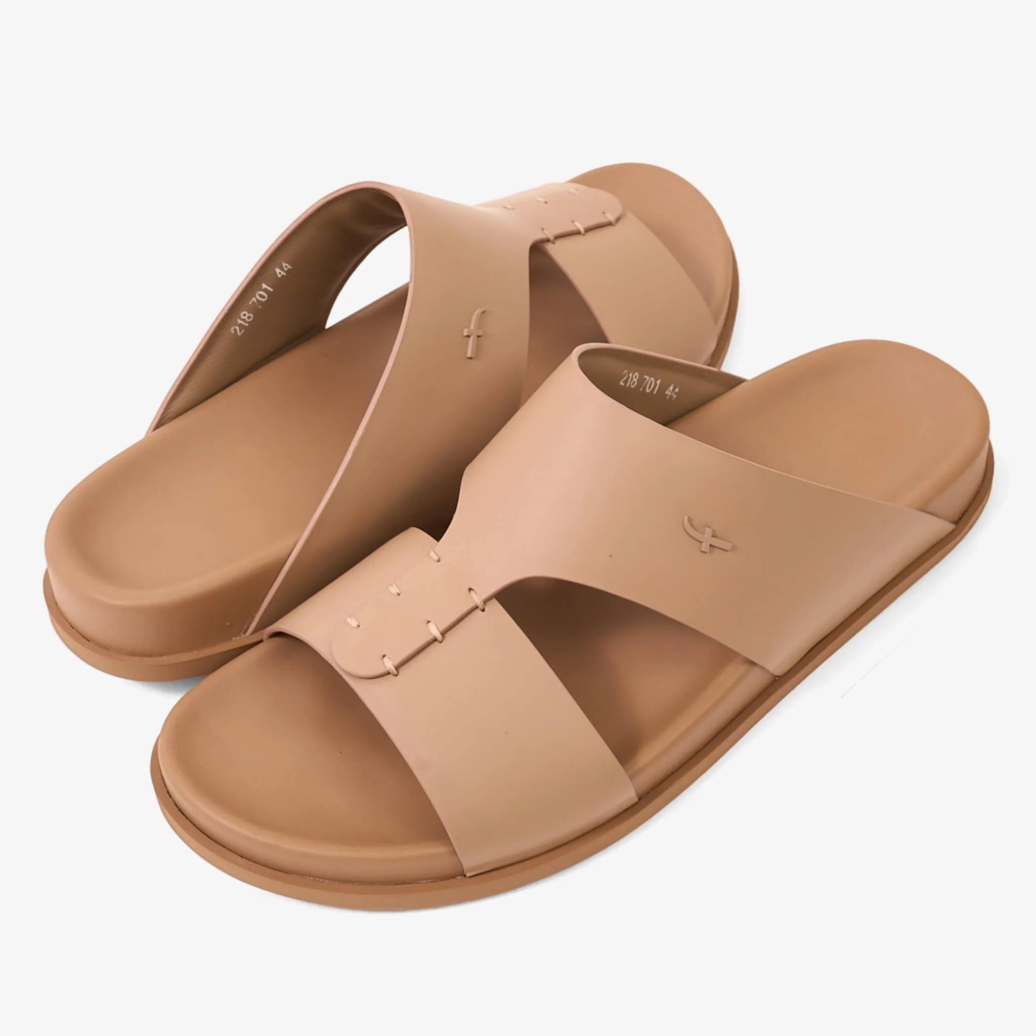 FARADA MODERN MINIMALIST LEATHER ARABIC SANDALS CUMINO