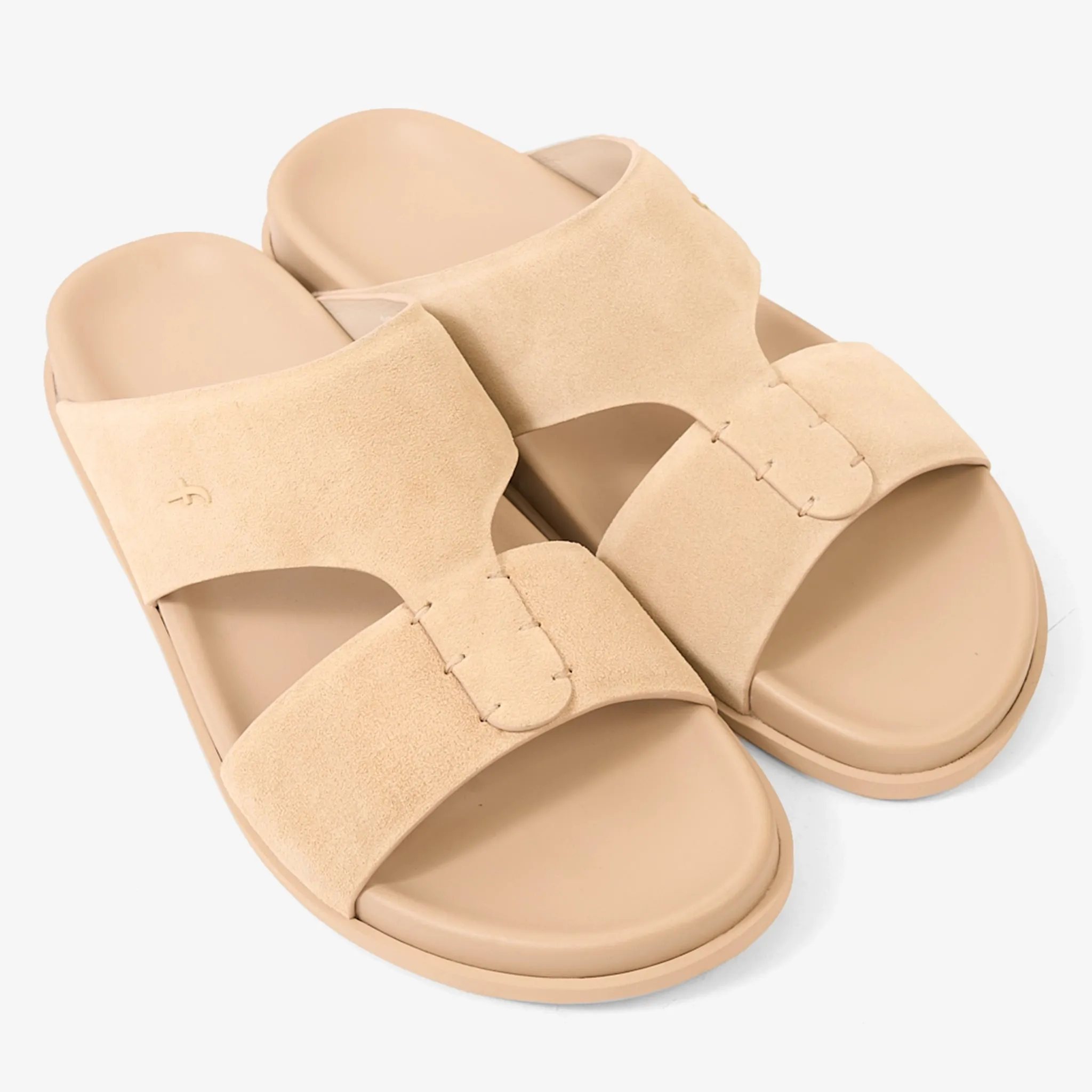 FARADA MODERN VERSATILE NEUTRAL TONE ARABIC SANDALS MASTICE
