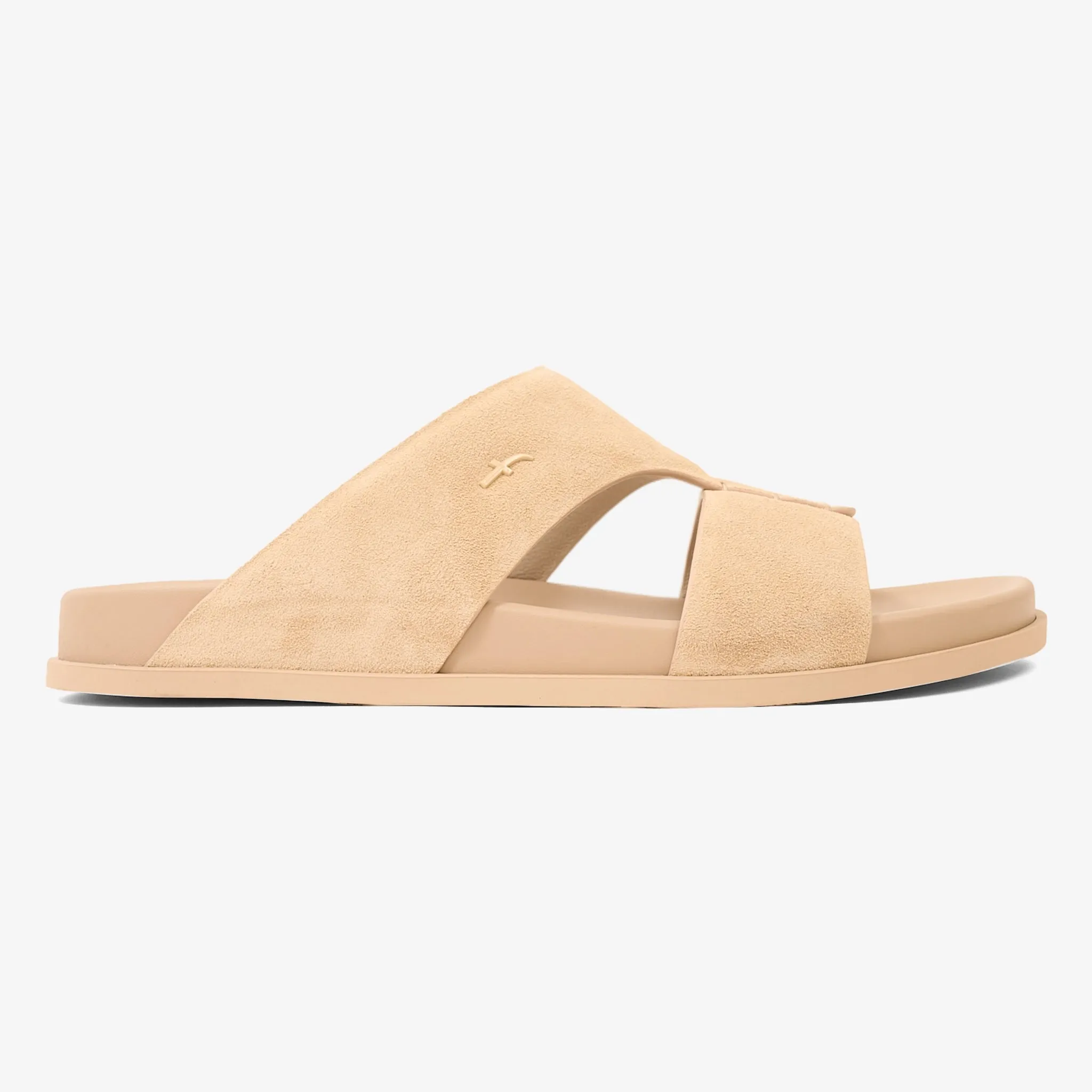 FARADA MODERN VERSATILE NEUTRAL TONE ARABIC SANDALS MASTICE