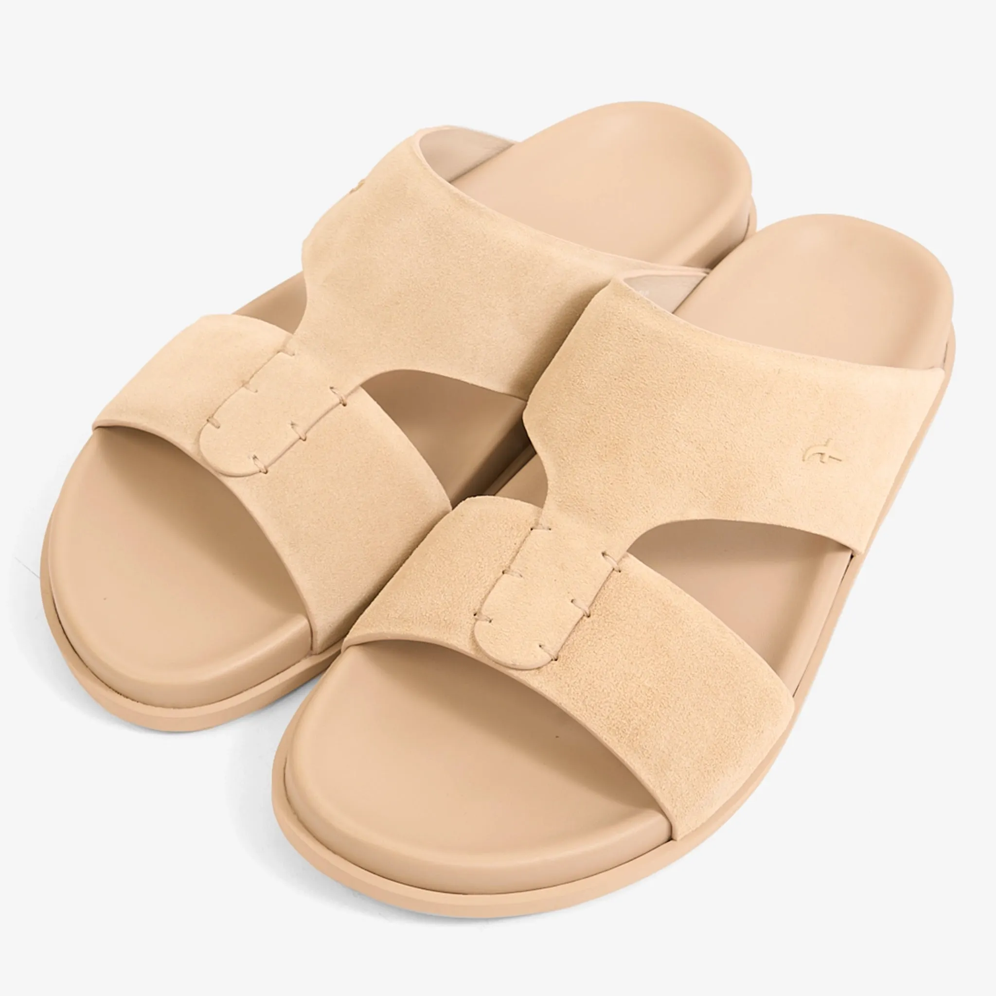 FARADA MODERN VERSATILE NEUTRAL TONE ARABIC SANDALS MASTICE