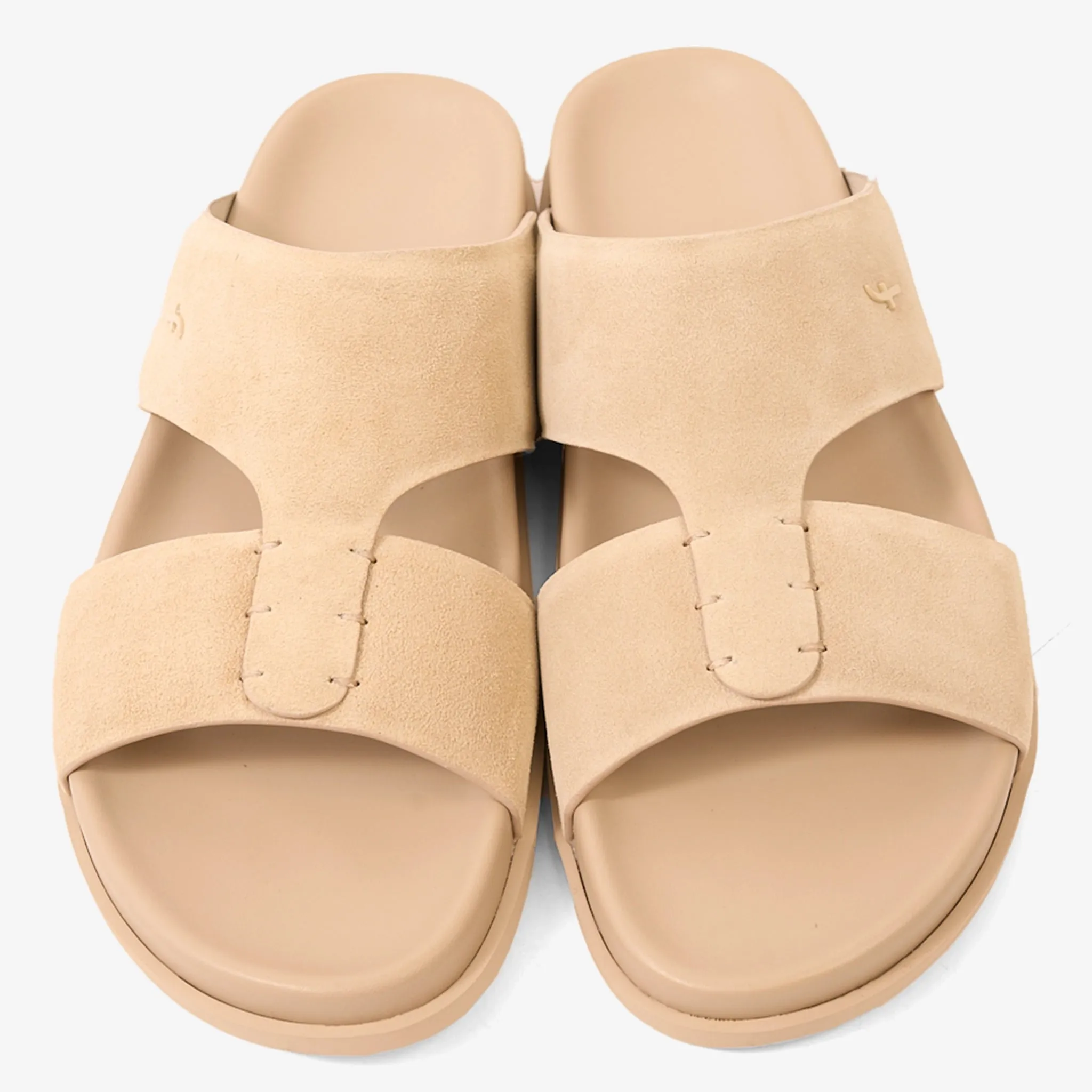 FARADA MODERN VERSATILE NEUTRAL TONE ARABIC SANDALS MASTICE