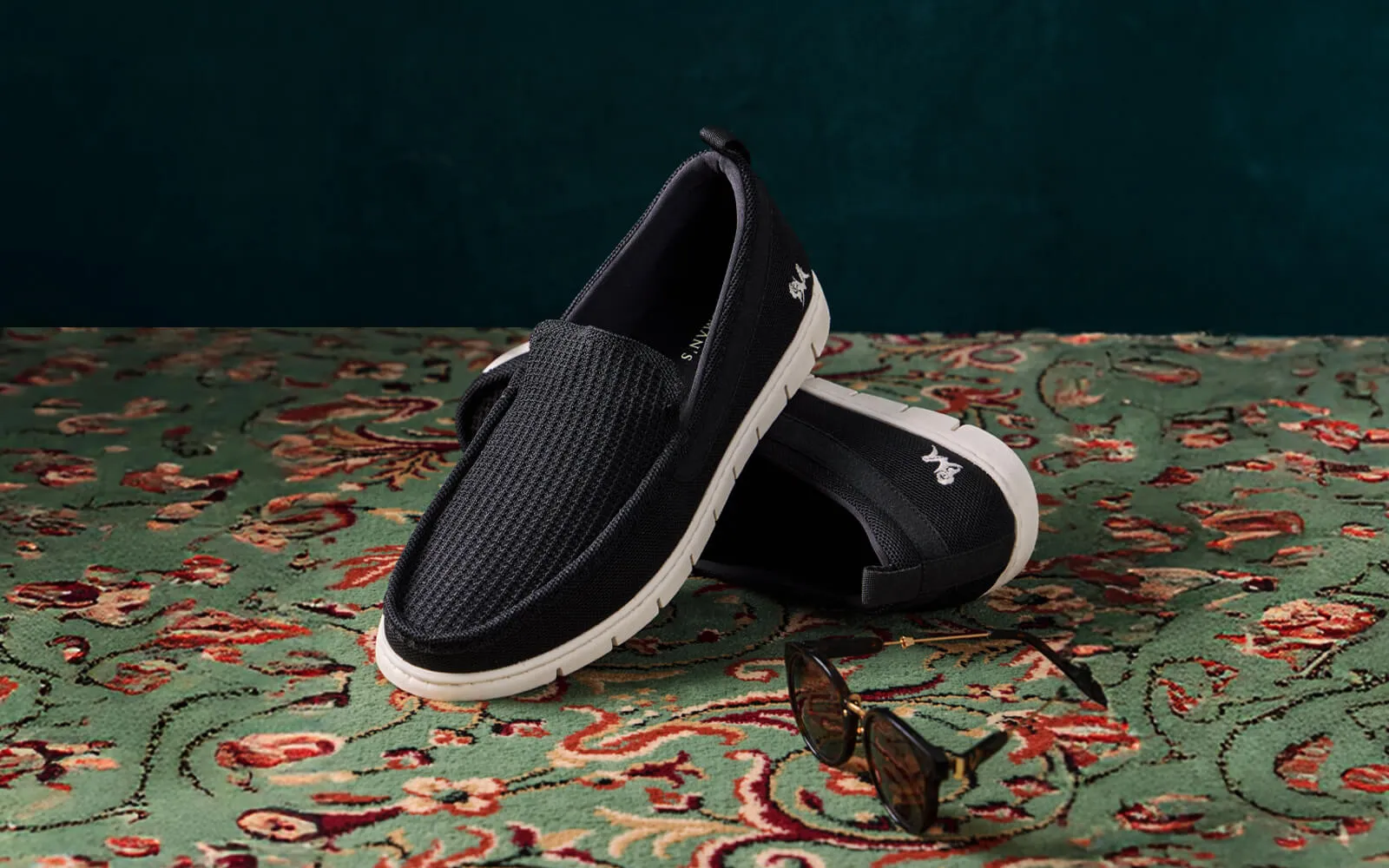 Flex Knit Loafers : Black
