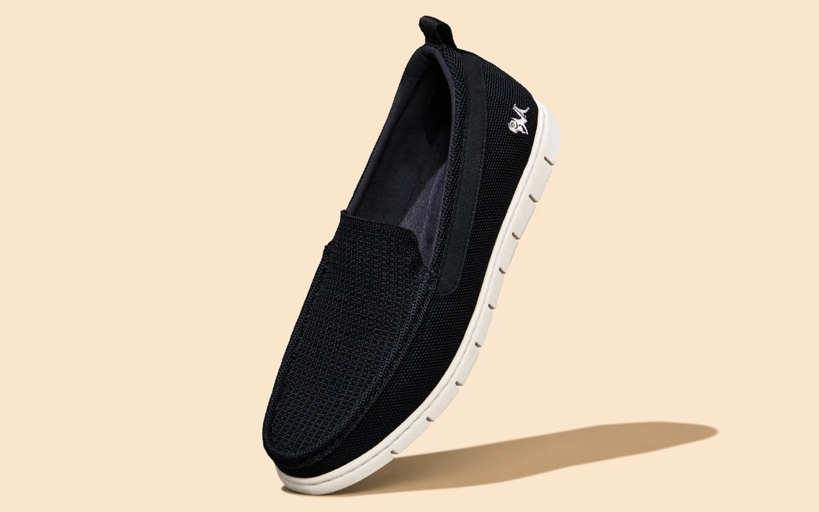 Flex Knit Loafers : Black