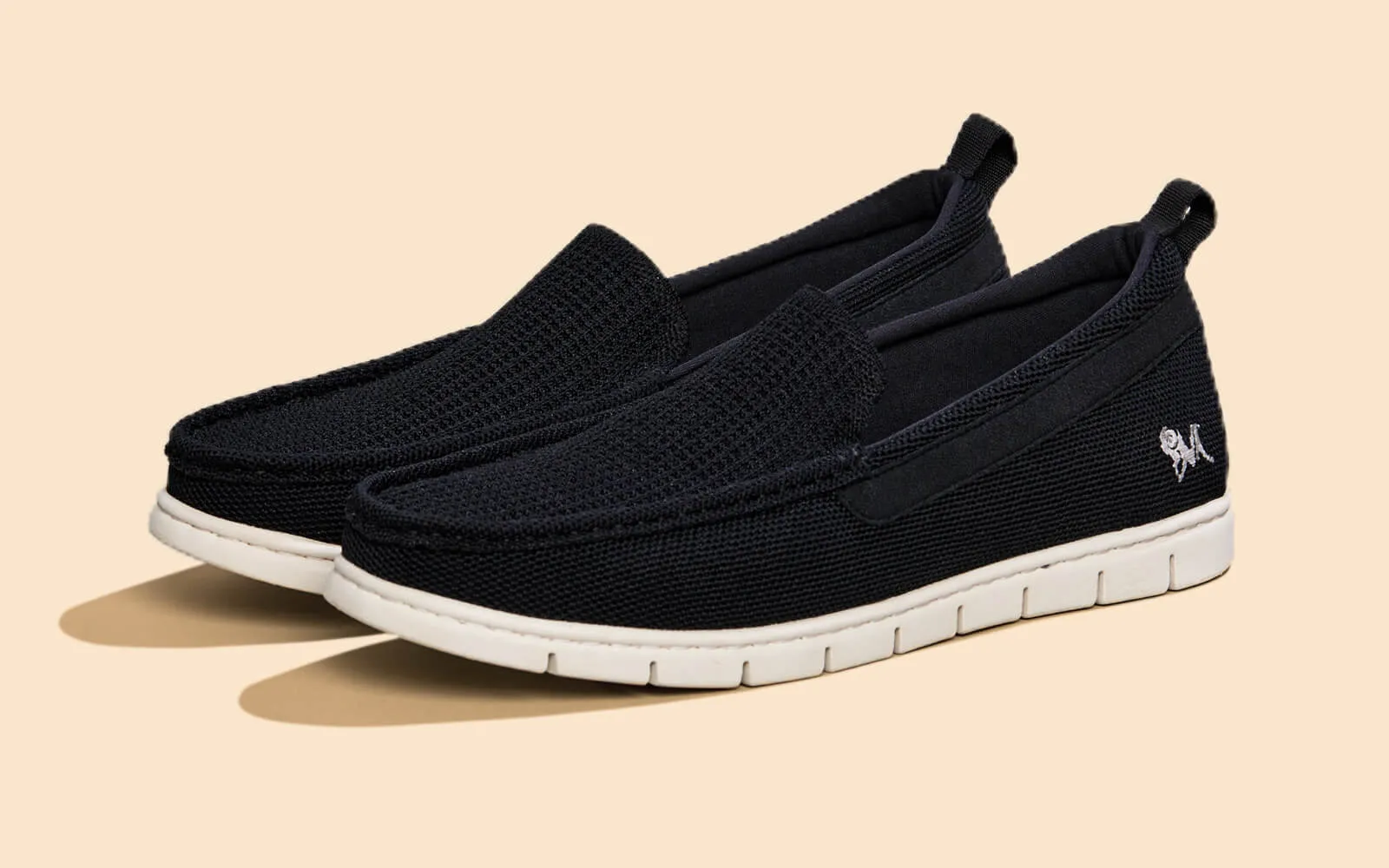 Flex Knit Loafers : Black