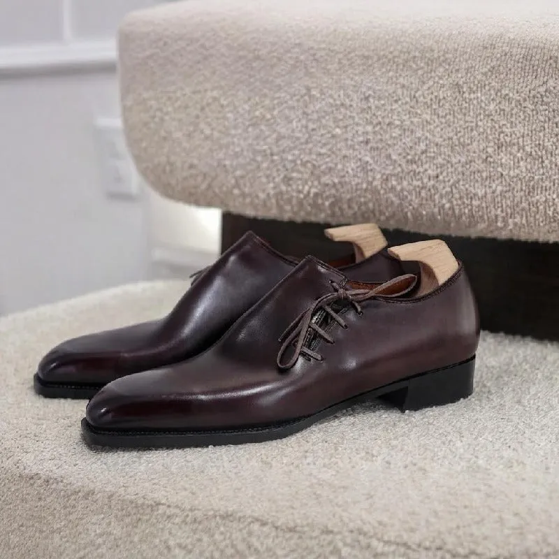 Handcrafted Luxury Leather Oxfords