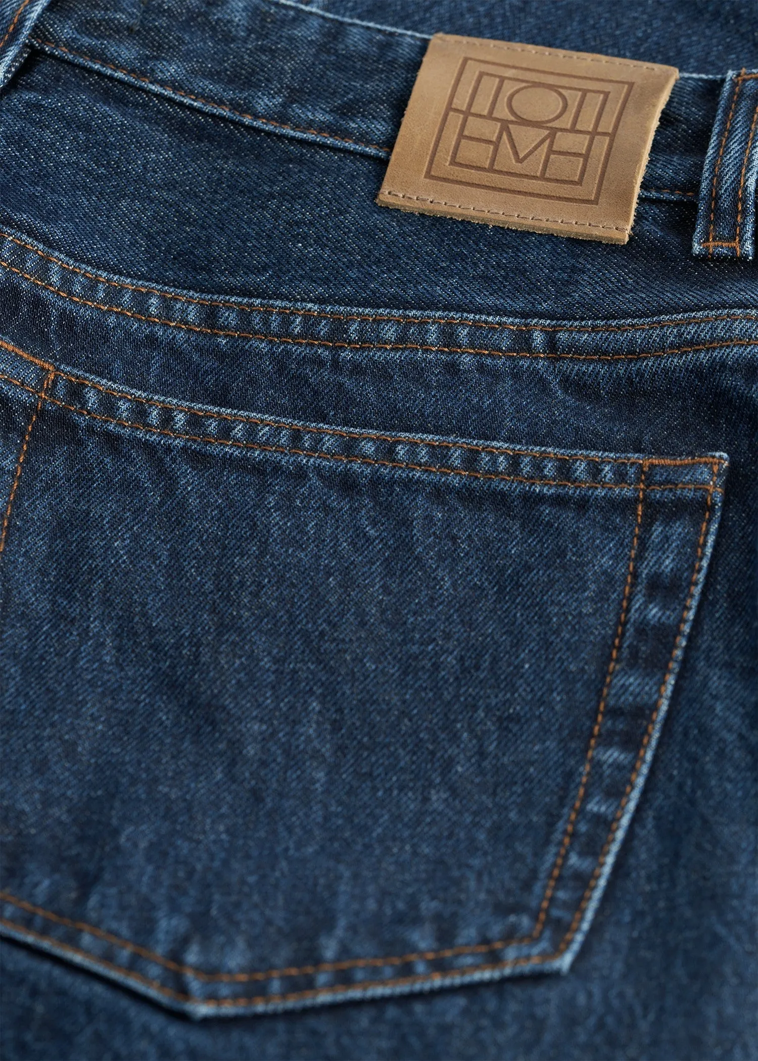 High slim denim indigo