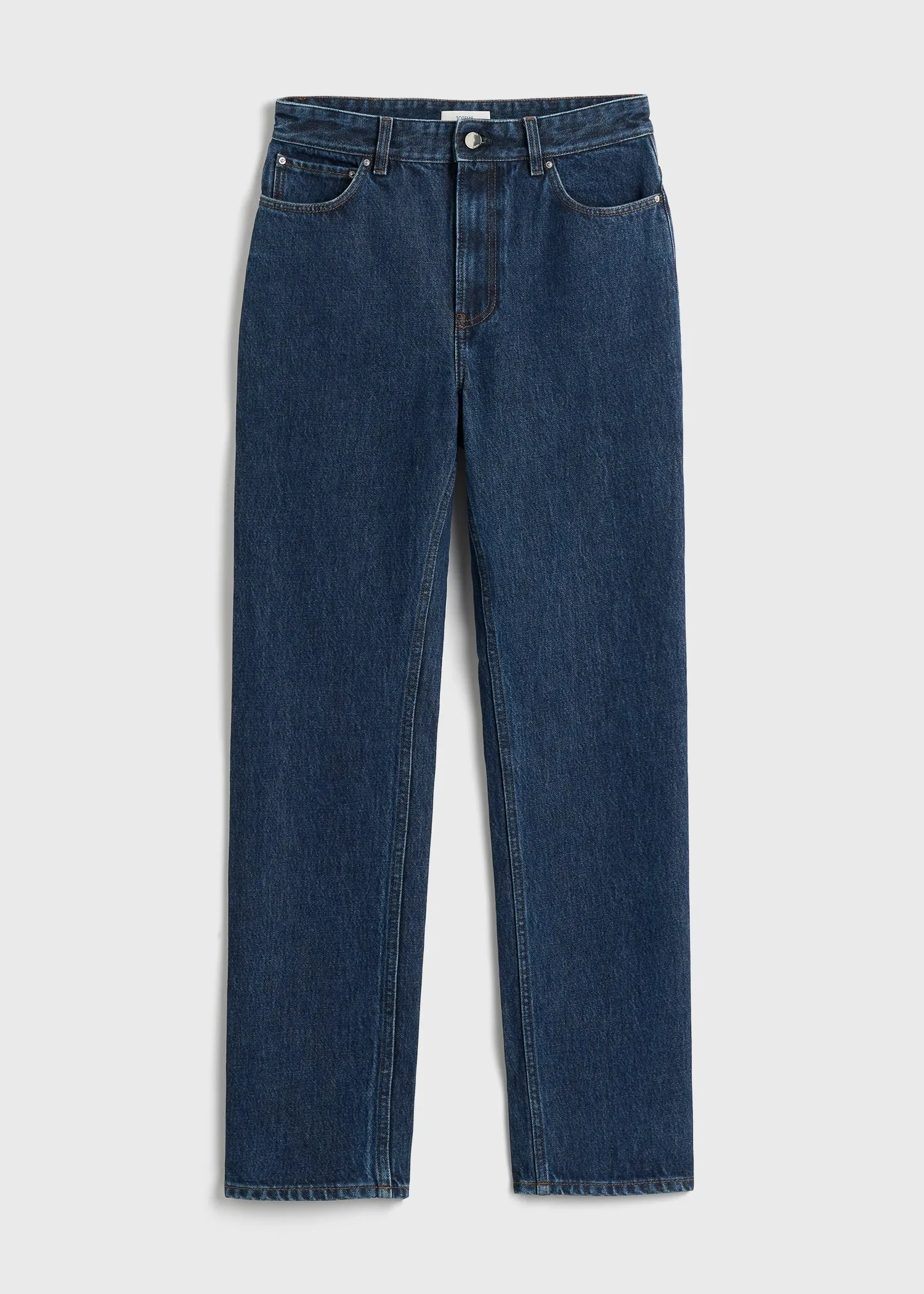 High slim denim indigo