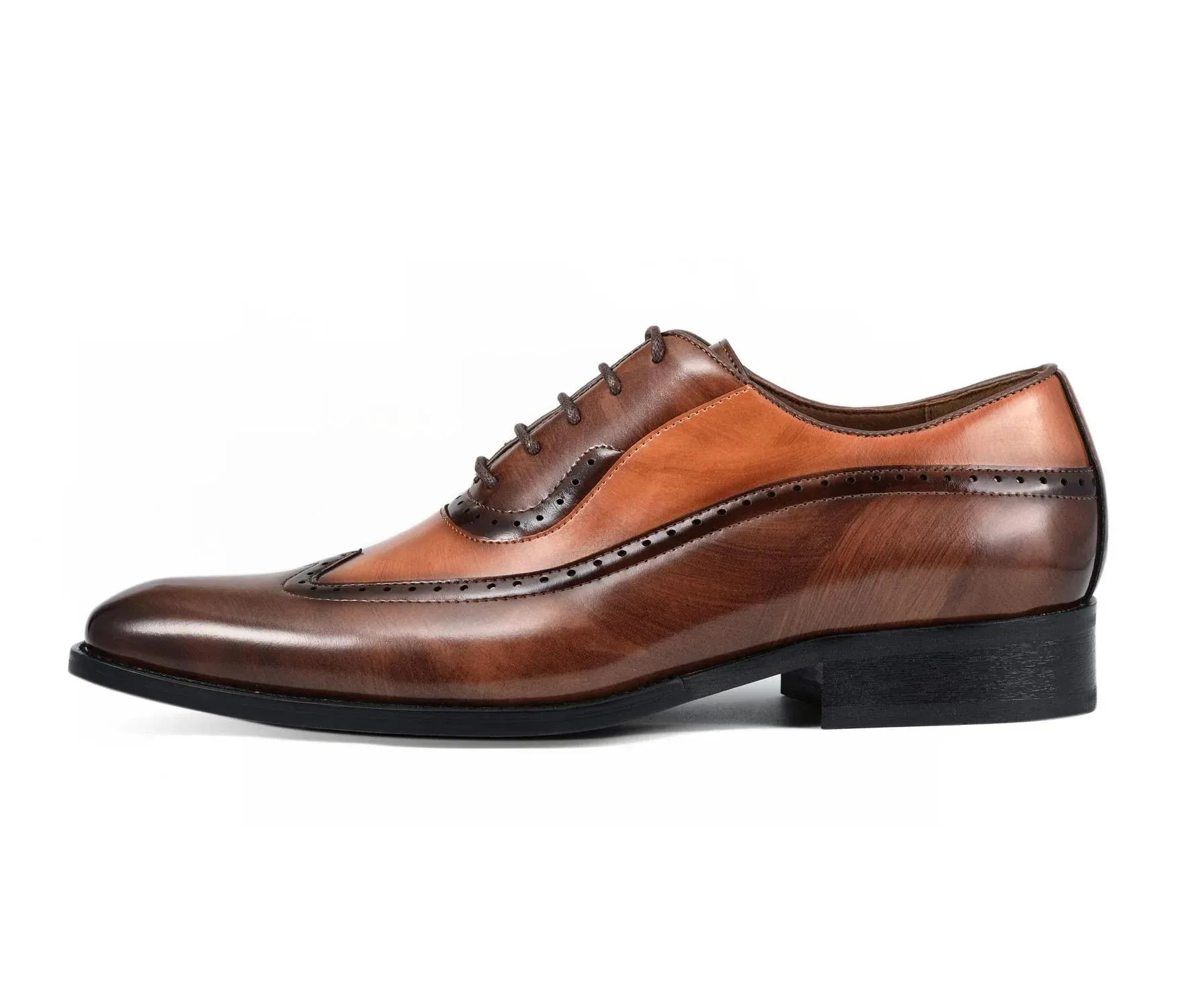 Men's Dress Shoe Everett Tan Brown