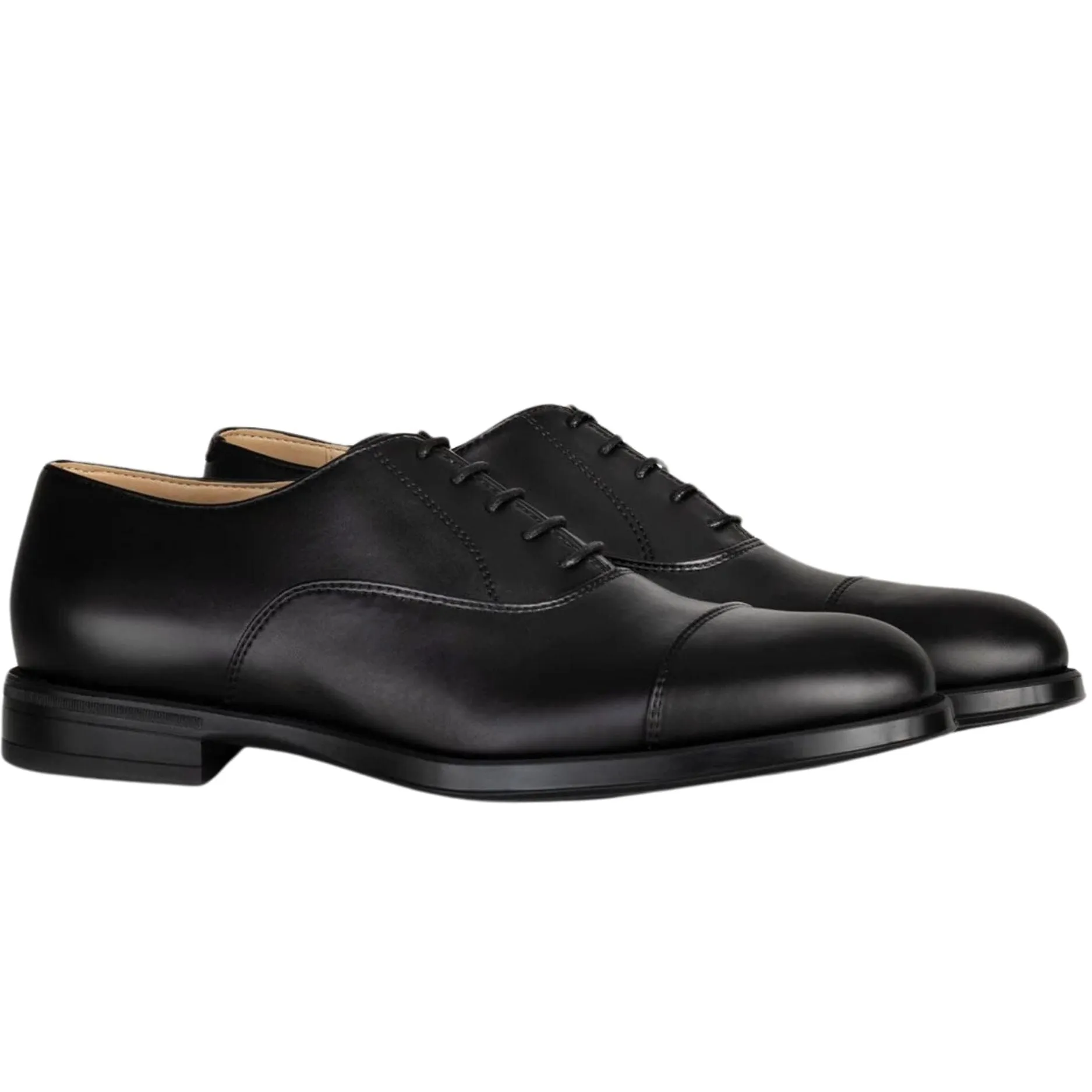 Men's vegan oxford by Solari Milano - black or brown