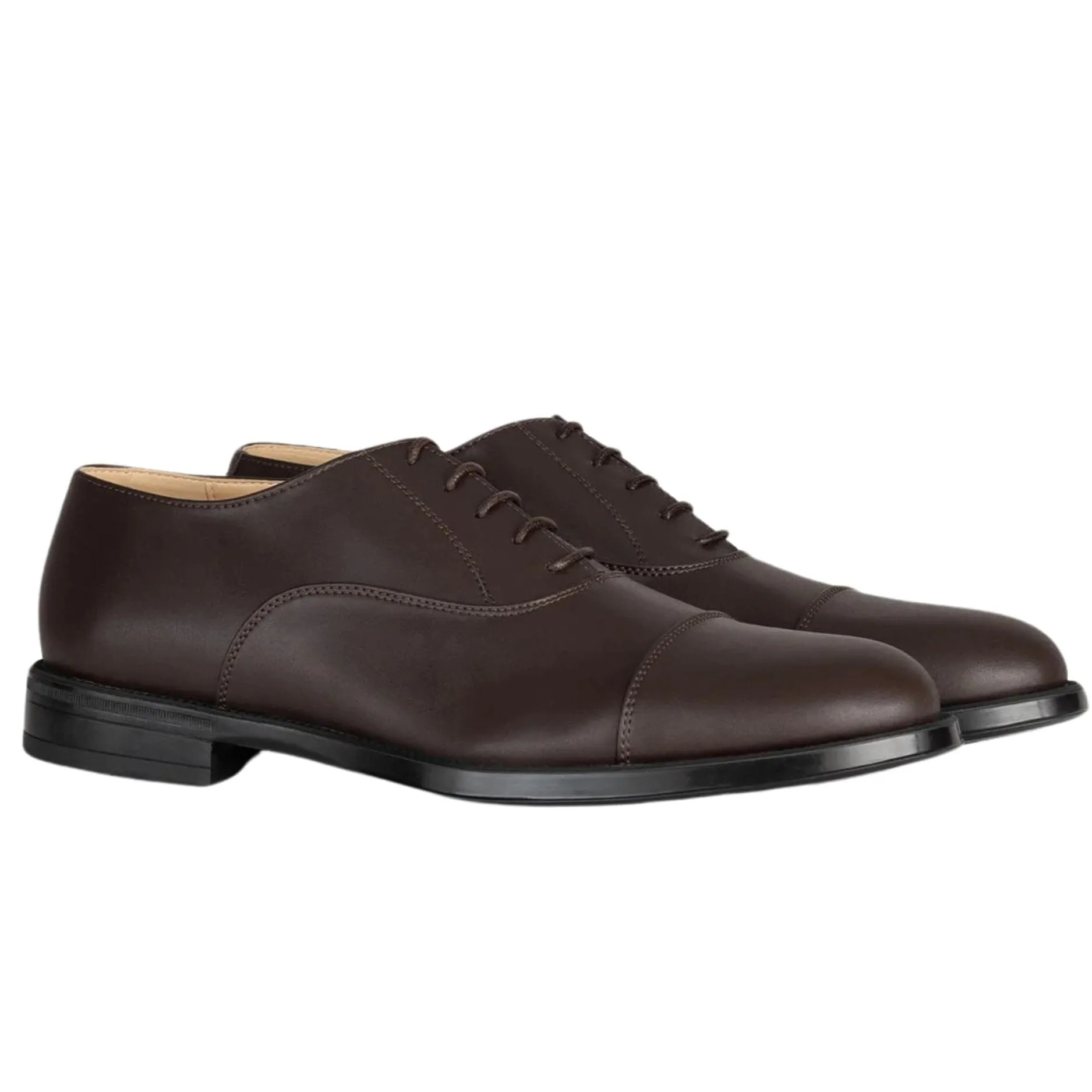 Men's vegan oxford by Solari Milano - black or brown