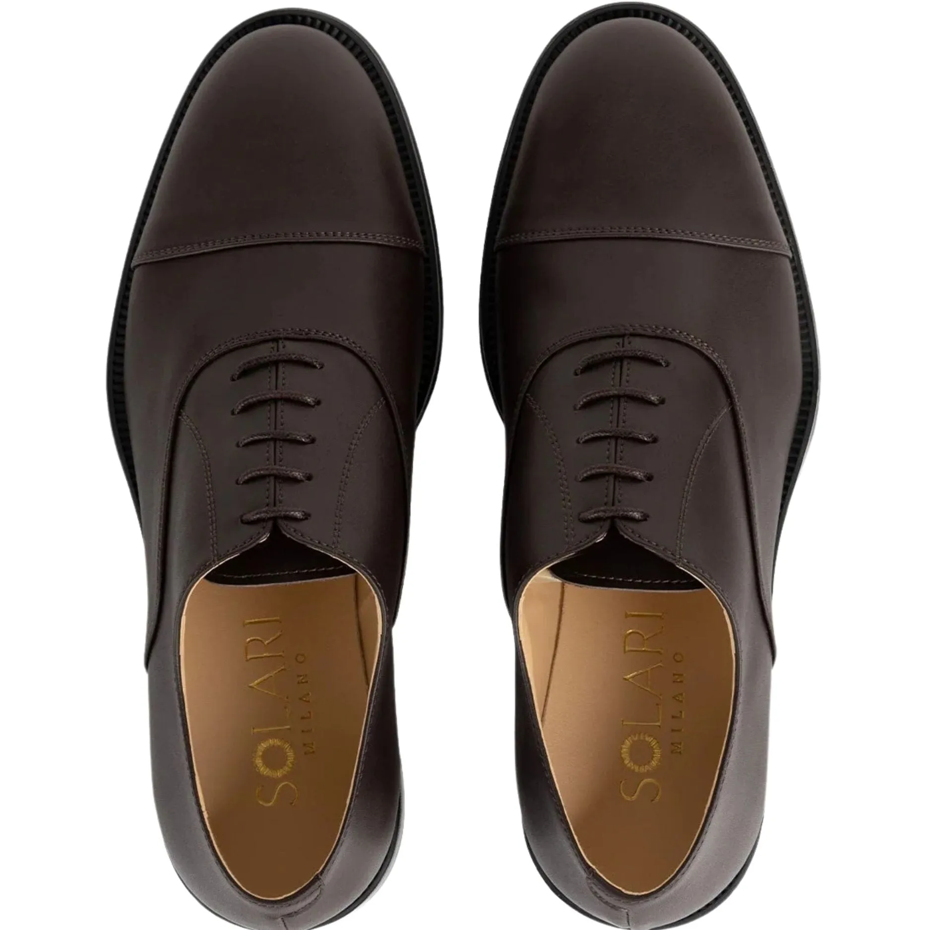Men's vegan oxford by Solari Milano - black or brown