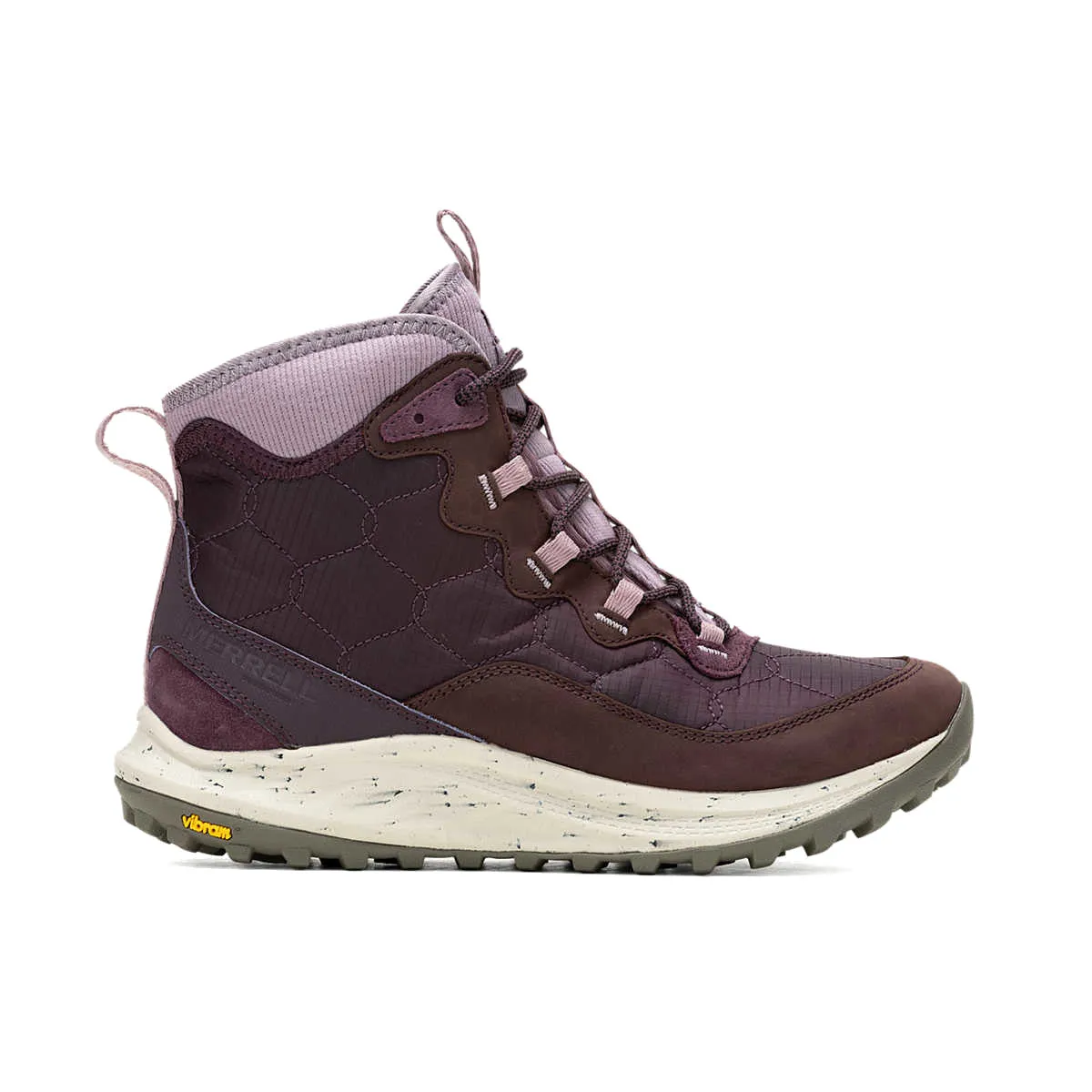 Merrell Women's Antora 3 Thermo Waterproof Mid - Burgundy