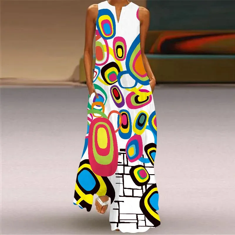 Ophelia - Breezy Boho Maxi Dress for Women