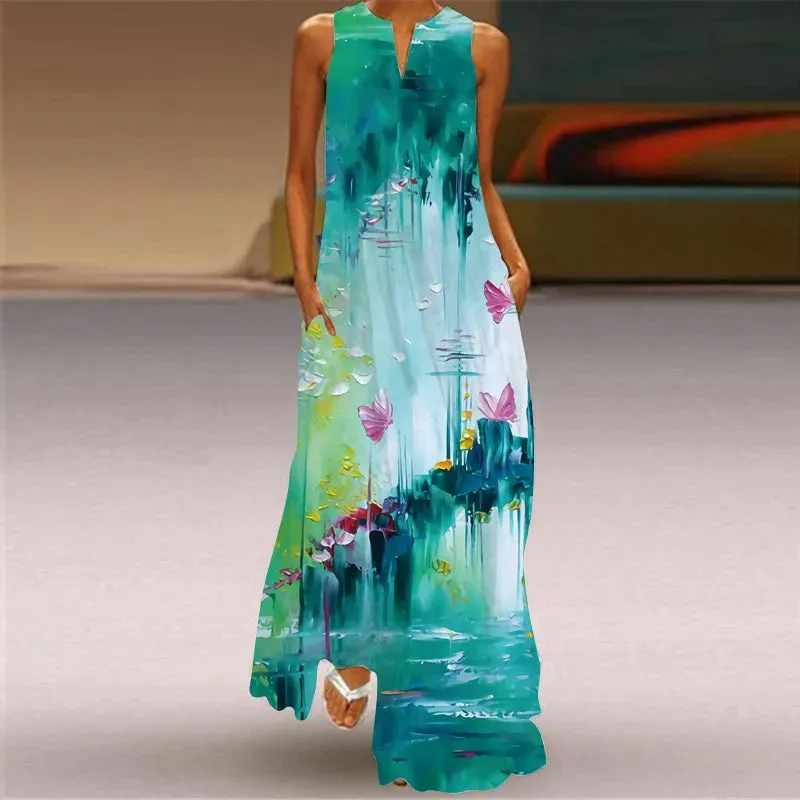 Ophelia - Breezy Boho Maxi Dress for Women