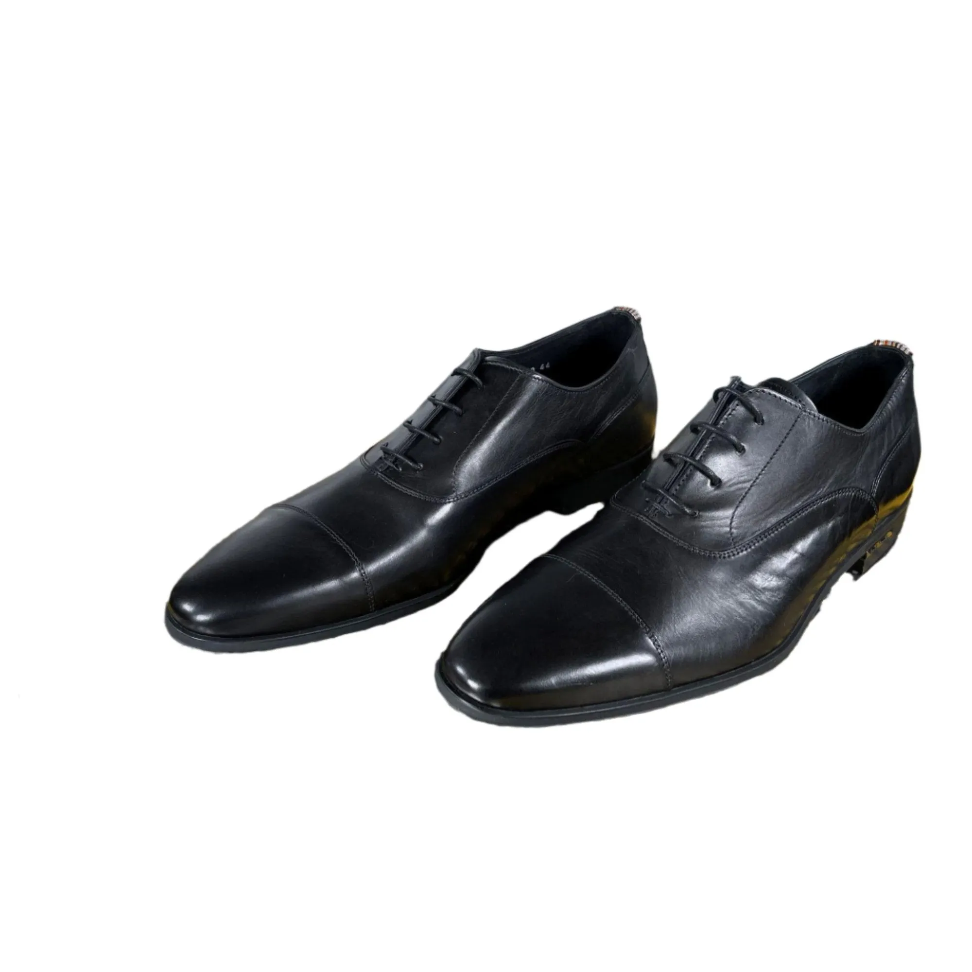 Paul Smith Morton Black Leather Oxfords