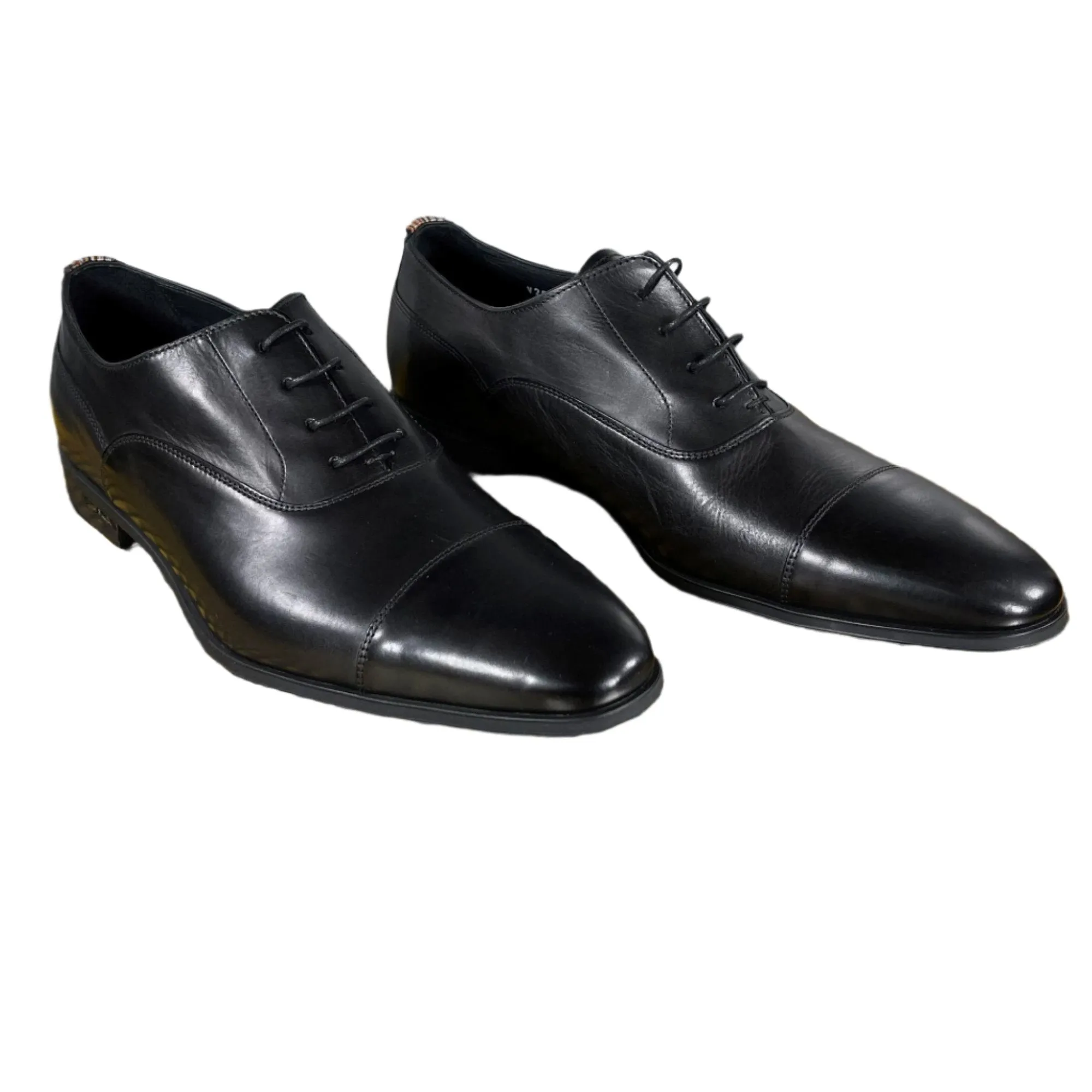 Paul Smith Morton Black Leather Oxfords