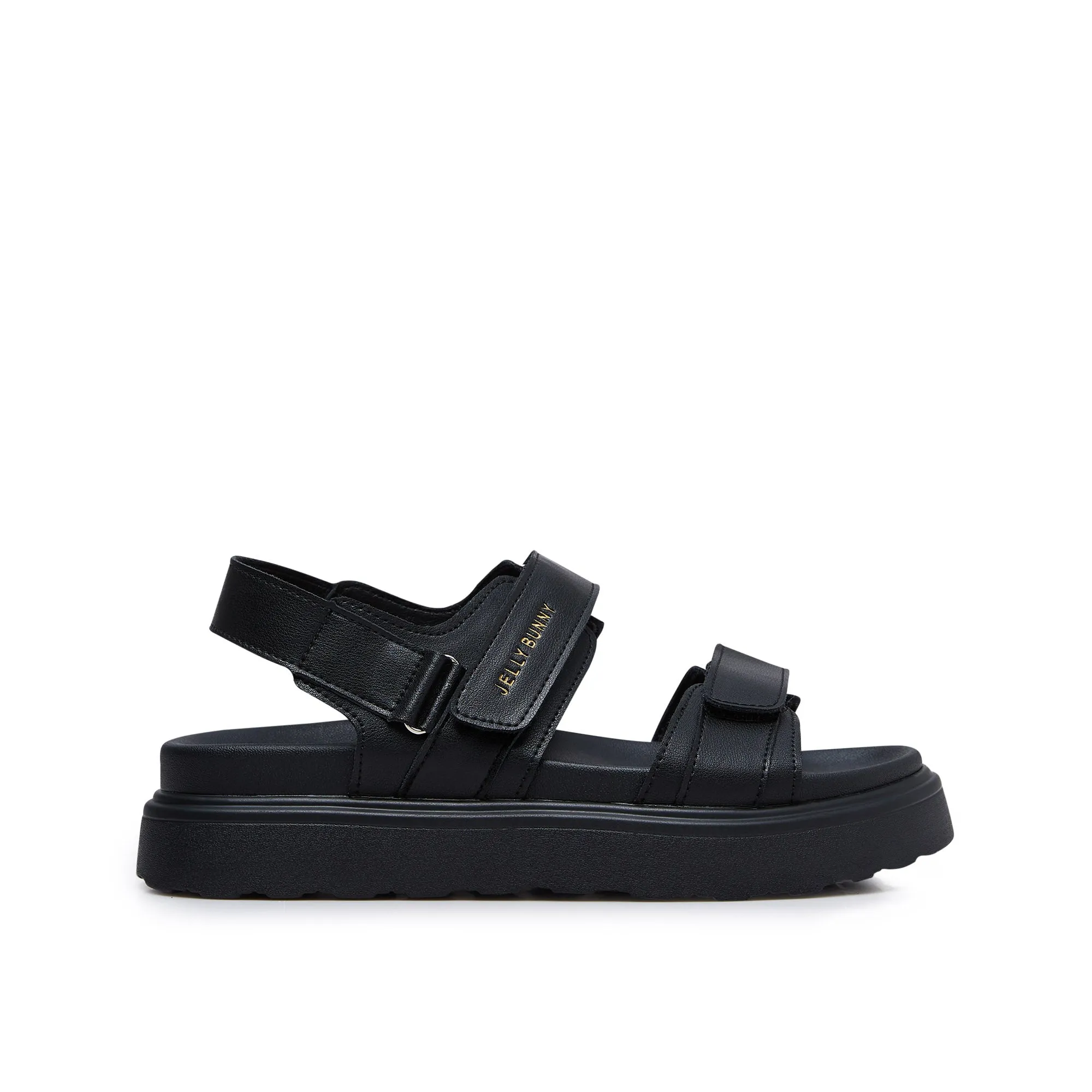 Reno Flat Slingbacks Black