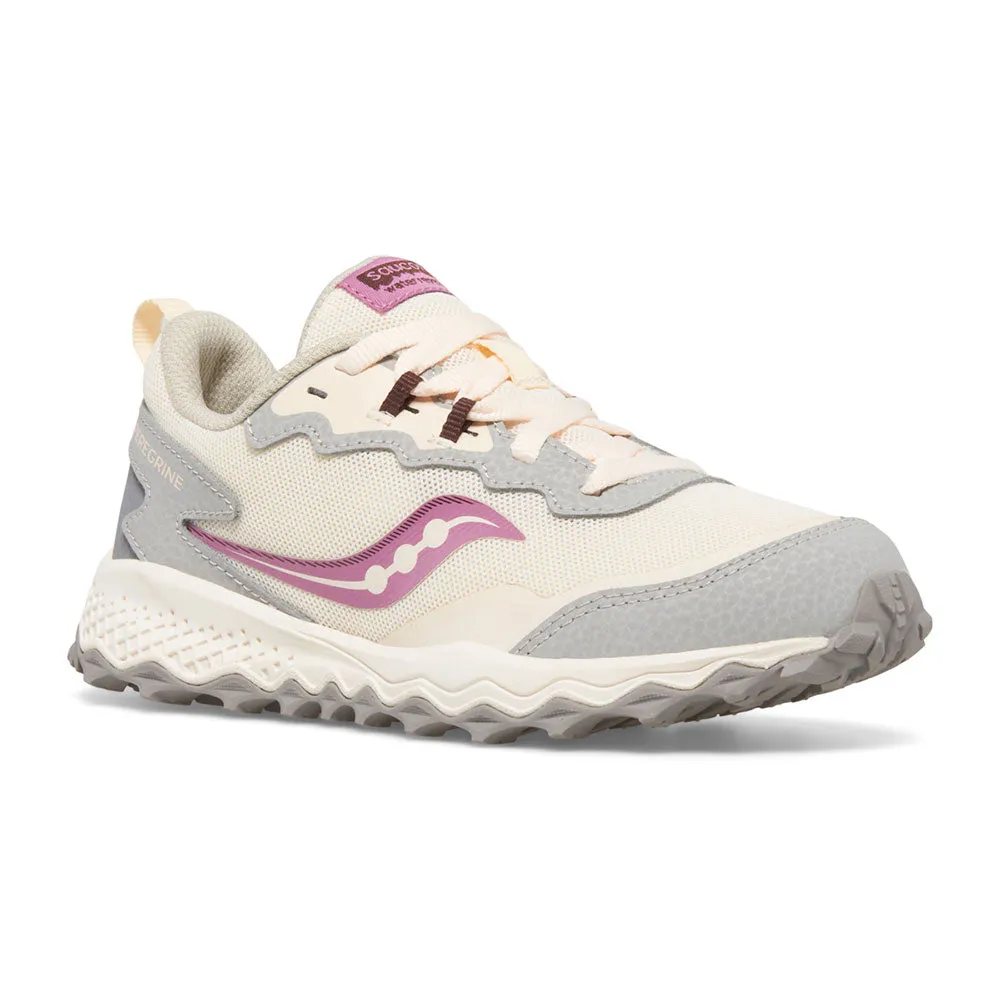 Saucony Peregrine KDZ | Orchid Youth Laces Sneakers