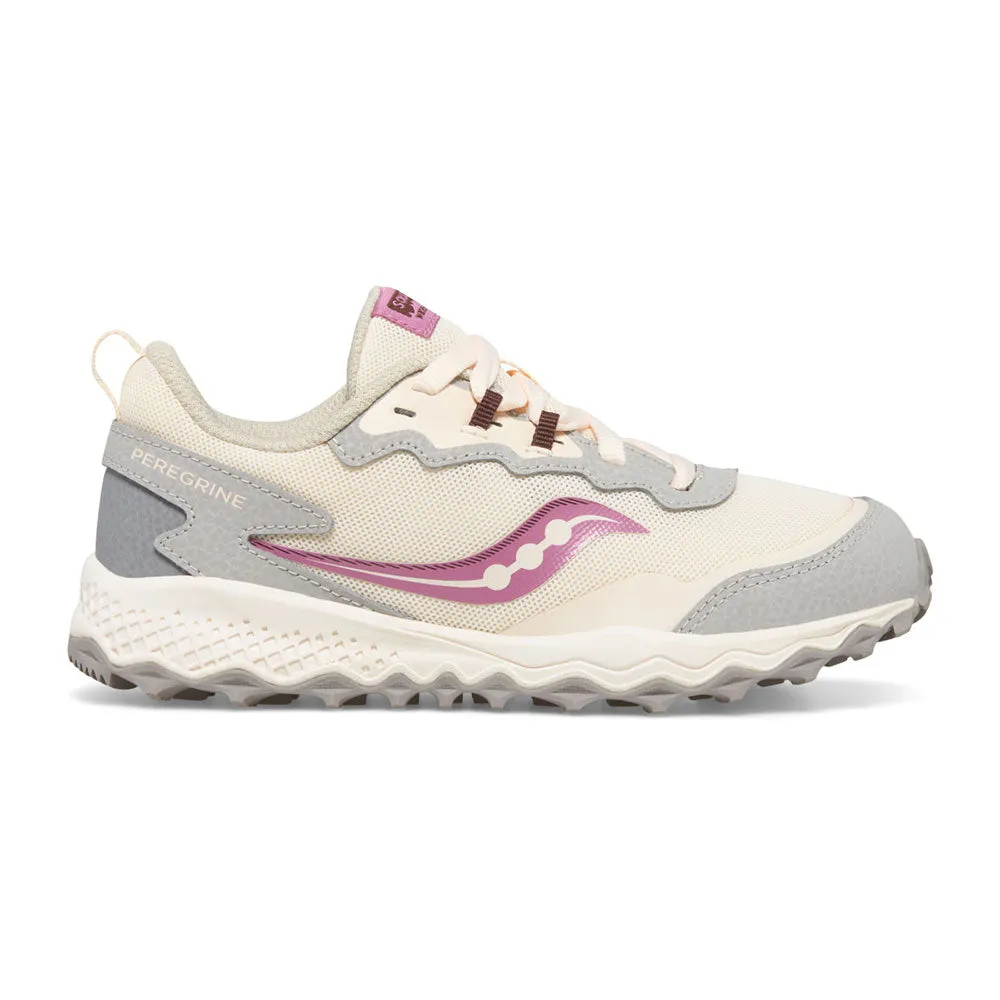 Saucony Peregrine KDZ | Orchid Youth Laces Sneakers