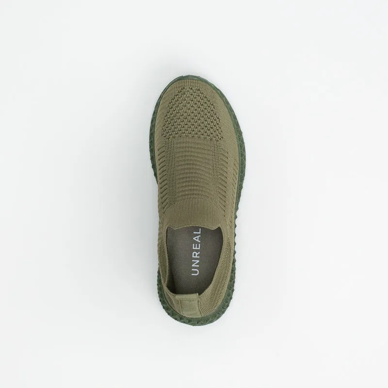 Unreal Women Knit Slip On Trainer _ 146686