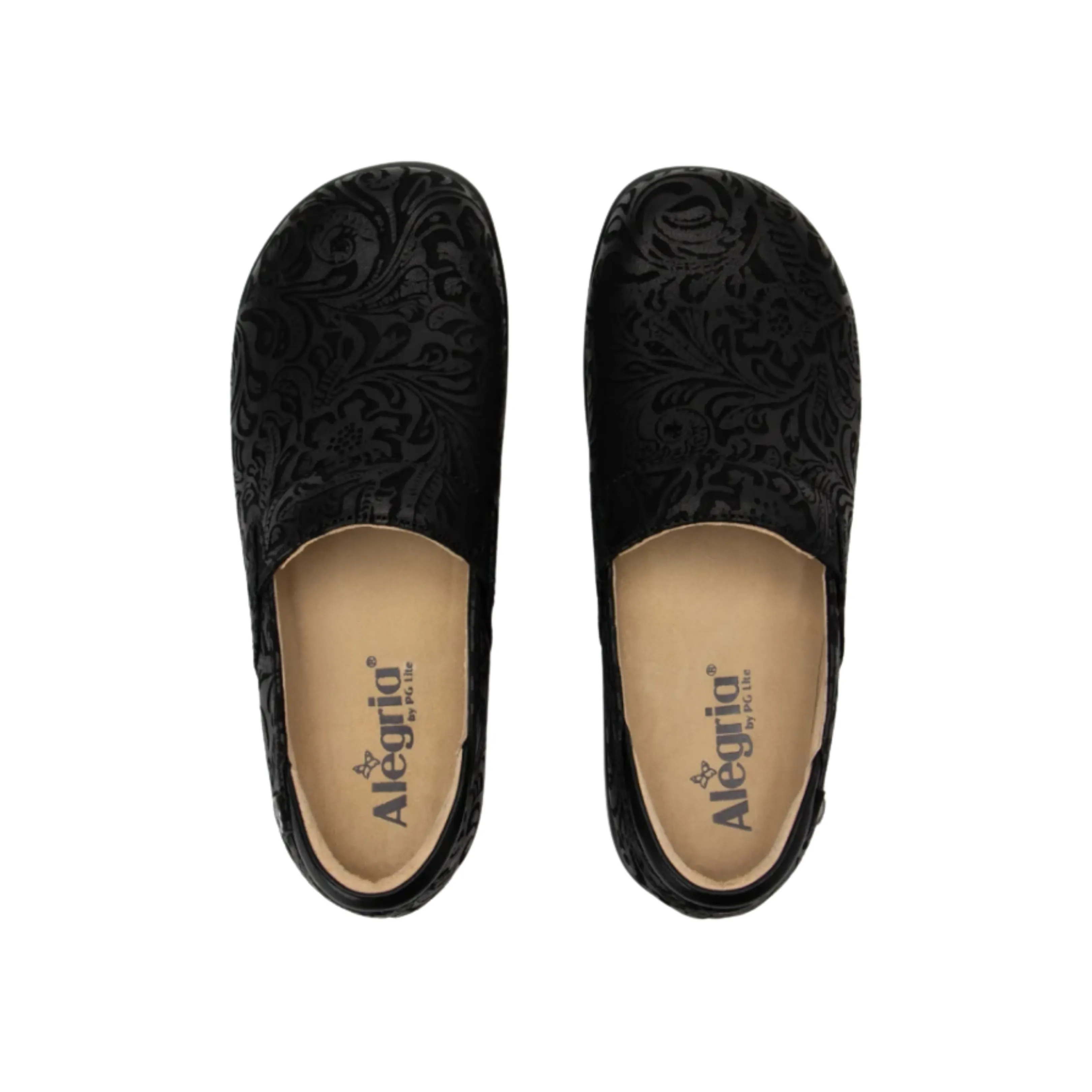 Women's Keli - Black Emboss Paisley