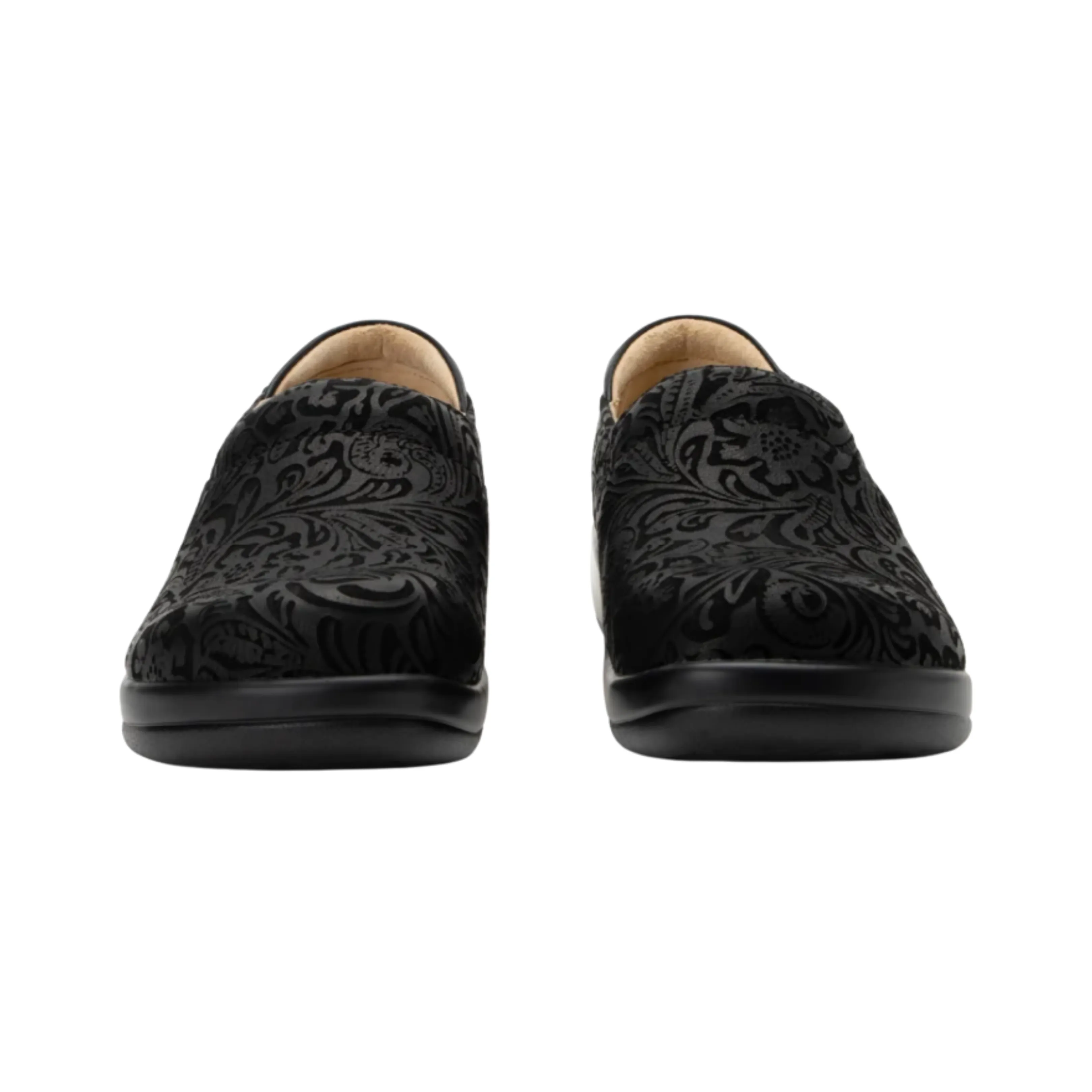 Women's Keli - Black Emboss Paisley