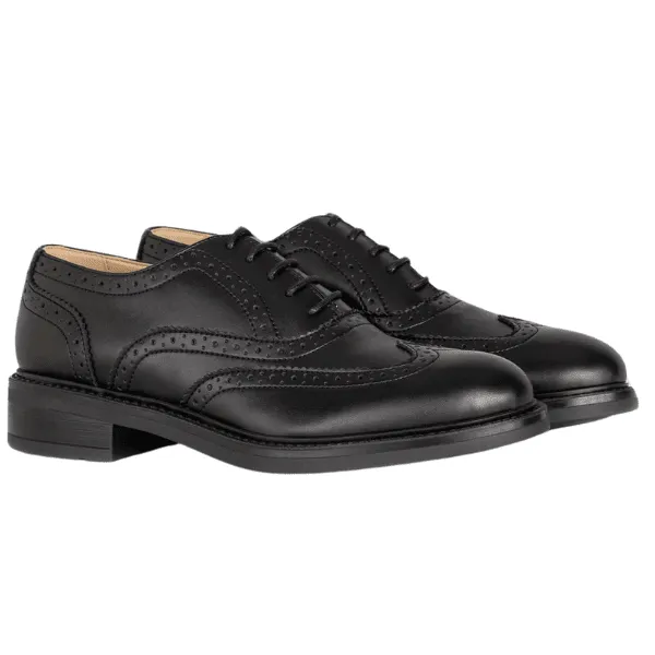 Women's oxford brogue by Solari Milano
