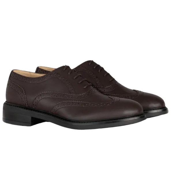 Women's oxford brogue by Solari Milano
